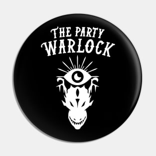 Warlock Dungeons and Dragons Team Party Pin