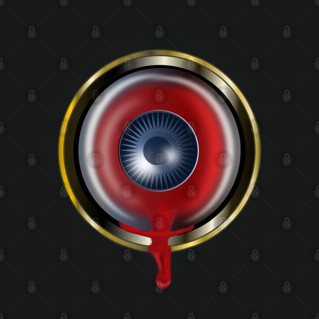 Evil Eye -Blood Clot Hemorrhage by geodesyn
