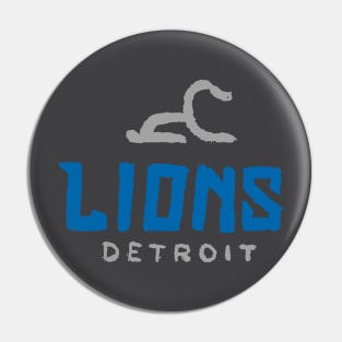 Detroit Lioooons 09 Pin