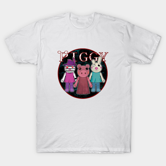 Piggy Roblox Roblox Game Roblox Characters Roblox Piggy T Shirt Teepublic - roblox gaming character shirt