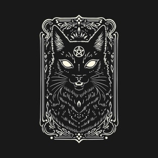 Occult Witch Cat T-Shirt