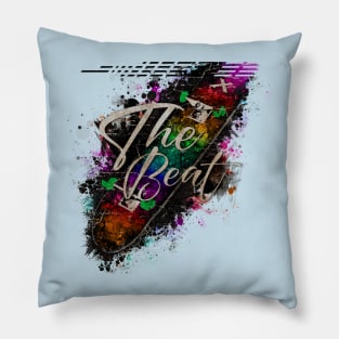 Skateboard X The Beat VINTAGE Pillow