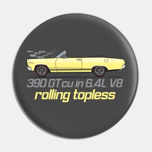 rolling topless Pin