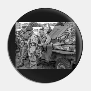 World War 2 re-enactment Pin