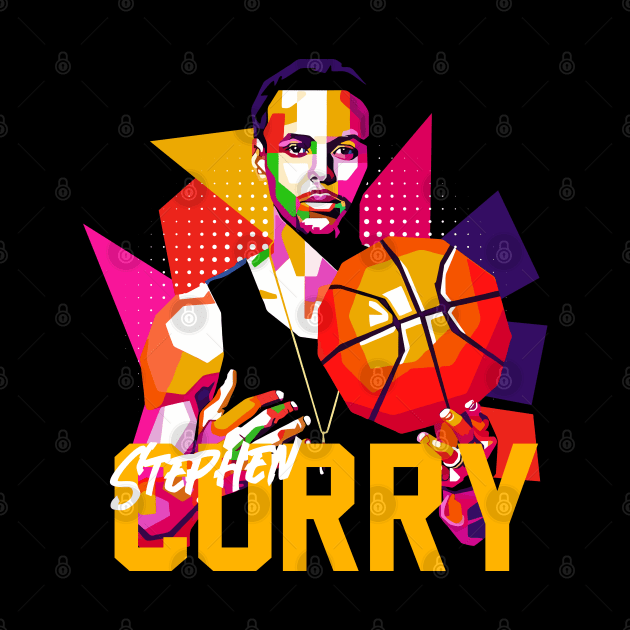 Steph Curry WPAP by Pink Umbrella