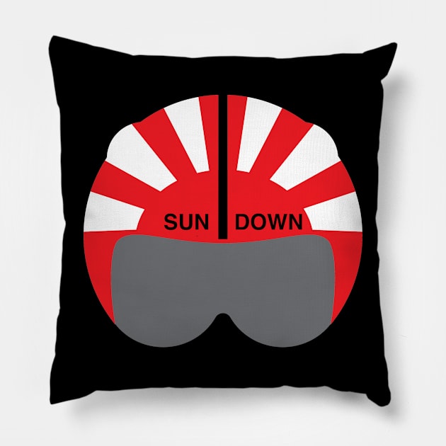 Sundown helmet Pillow by Function9