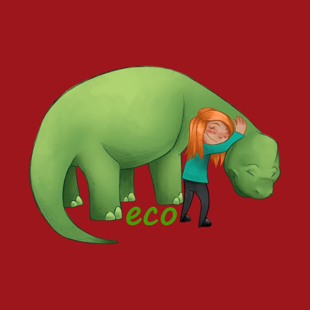 Hug A Friend! - Bronto With Girl Edition by eco