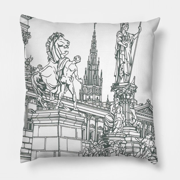 vienna Pillow by valery in the gallery