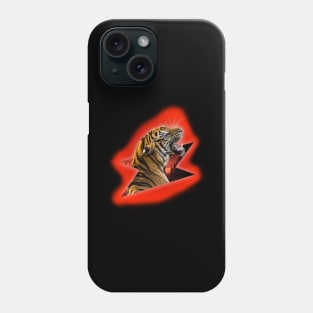 Cool Wild Tiger Tee Phone Case