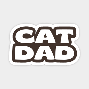 cat dad Magnet