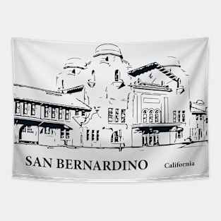 San Bernardino - California Tapestry