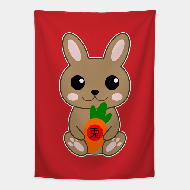 Year of the Rabbit 兎 Chinese New Year - Year Of The Rabbit - Tapestry | TeePublic Year of the Rabbit 兎 Chinese New Year - Year Of The Rabbit - Tapestry | TeePublic