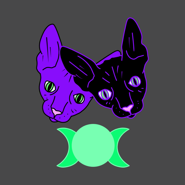 Double cat by SchlockHorror