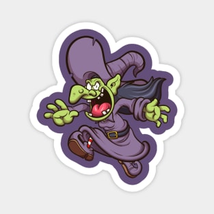 Cartoon Witch Magnet