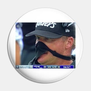 Gruden Master of Masks Pin