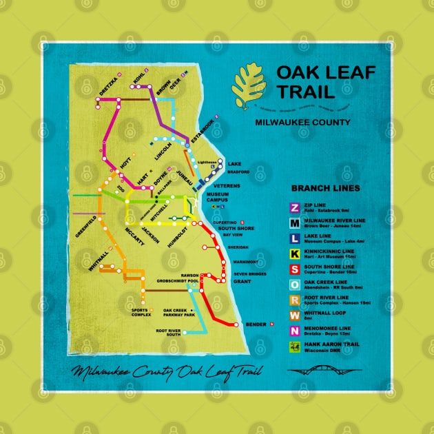 Milwaukee County Oak Leaf Trail by The MKE Rhine Maiden