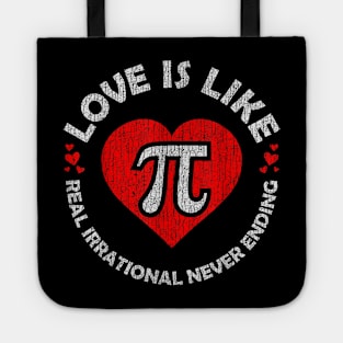 Love Pi Day 314 Symbol Math Teacher Student Geek Nerd Gifts Tote