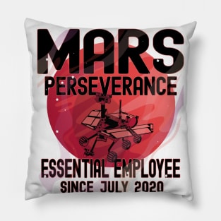 Mars Perseverance Vehicle Essential Employee Space Exploration Pillow