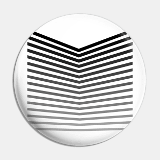 Graphic with grey stripes. Pin