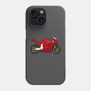 Superbike Motorcycle Pixelart Phone Case