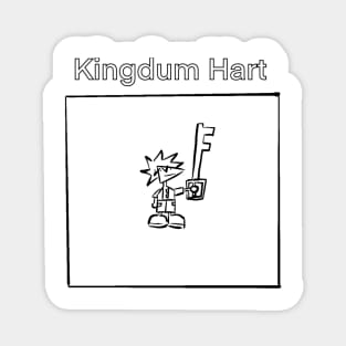 Kingdum Hart Magnet