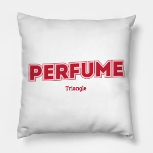 Perfume Triangle Pillow