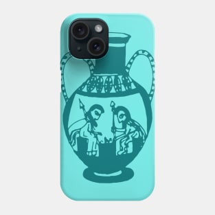 Greek pottery IV: the game Phone Case