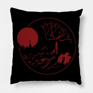 Graveyard Pillow