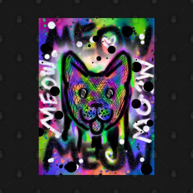 Spray Paint Cat V7 by IgorAndMore