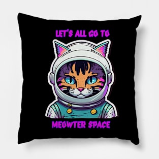 Space Cat Pillow