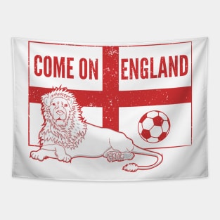 England World Cup Football Fan Russia 2018 Tapestry