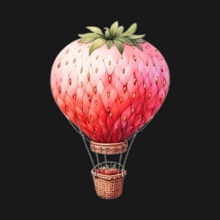 Strawberry Hot Air Balloon T-Shirt