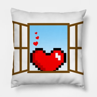 Crazy Lil Heart Pillow