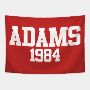 Adams 1984 (Red) Tapestry