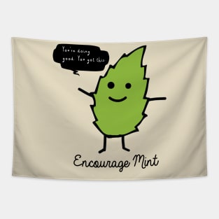 Encourage Mint Tapestry