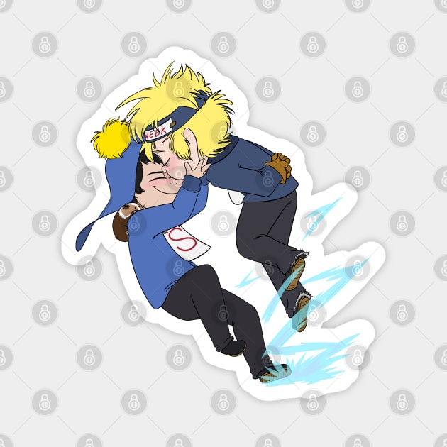 Wonder Tweek and Super Craig Magnet by SteampunkSeahorse