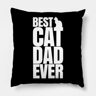 BEST CAT DAD EVER FUNNY Pillow