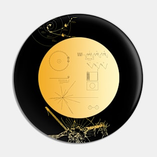 Voyager 1 Golden Record Pin