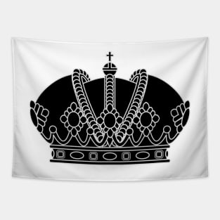 imperial crown (black) Tapestry