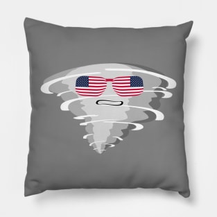 American Super Tornado Cool And Funny Pillow