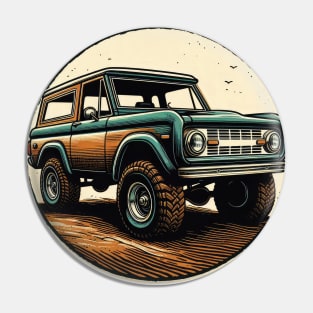 Bronco off Road Pin