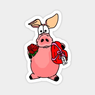 Romance Pig Magnet