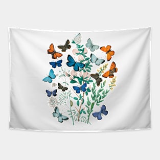 Plants and butterflies Tapestry