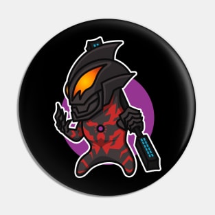 Ultraman Belial Chibi Style Kawaii Pin