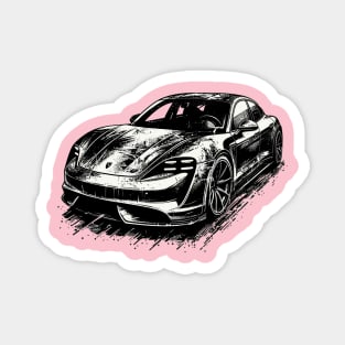 Porsche Taycan Magnet