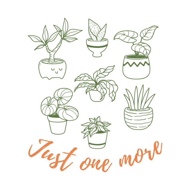 Just One More - Houseplants Design by Plantitas