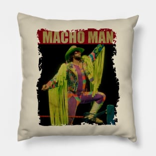 Randy Savage - NEW RETRO STYLE Pillow