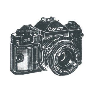Canon A-1 35mm Film camera T-Shirt