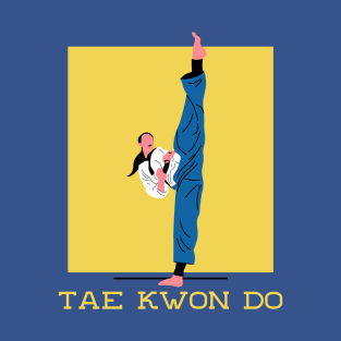 Tae Kwon Do - Girl Kicking T-Shirt