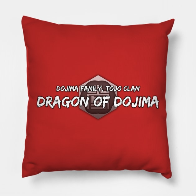 Dragon Of Dojima Pillow by YakuzaFan